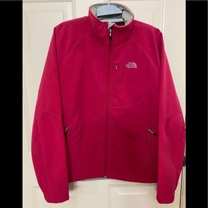 North Face Apex Bionic 2 Zipper Jacket in Hot Pink